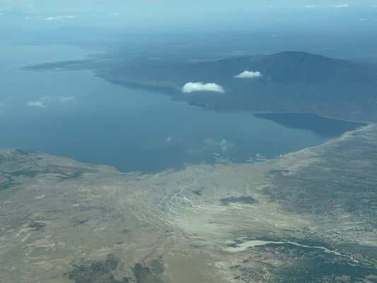 Aerial open country between Amboseli and the Rift corridor, Fall 2024 Kenya photography by Greg Westbrook