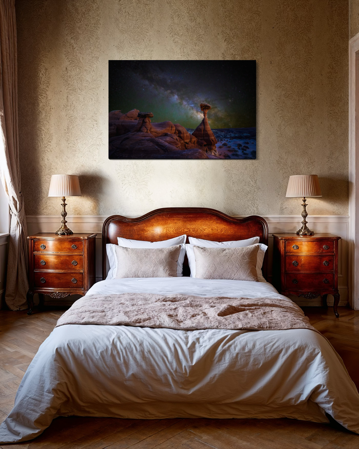 Toadstool Hoodoo — Bedroom, Gallery wall cluster (40 x 60)