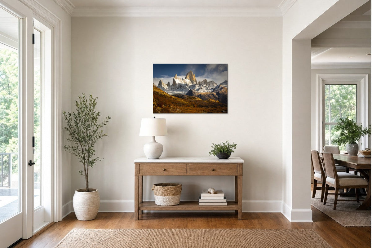 Cathedral of Stone — Entryway, Entry wall (24 x 36, Metal)