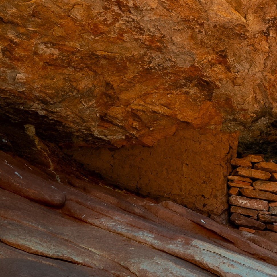 Redrock Firelight — Foreground Detail