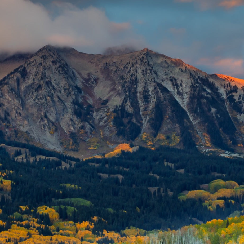 Ruby Autumn Sunrise — Central Subject