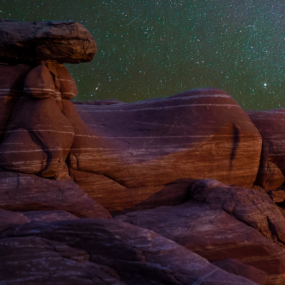 Toadstool Hoodoo — Foreground Detail