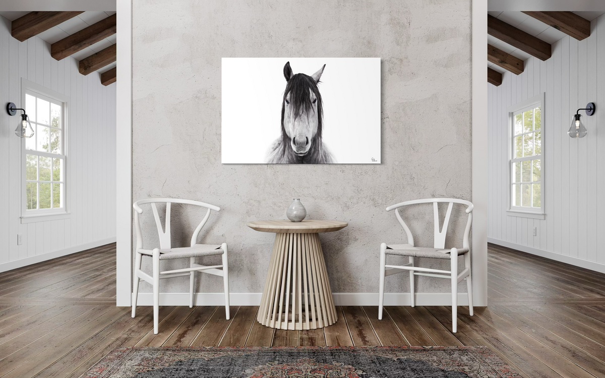 Wild and Free - Portrait — Entryway, Entry wall (32 x 48)