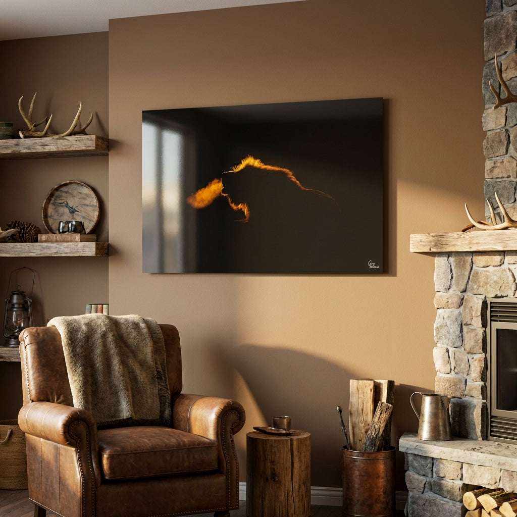 Kings Nocturne — Lodge, Above fireplace (40 x 60)