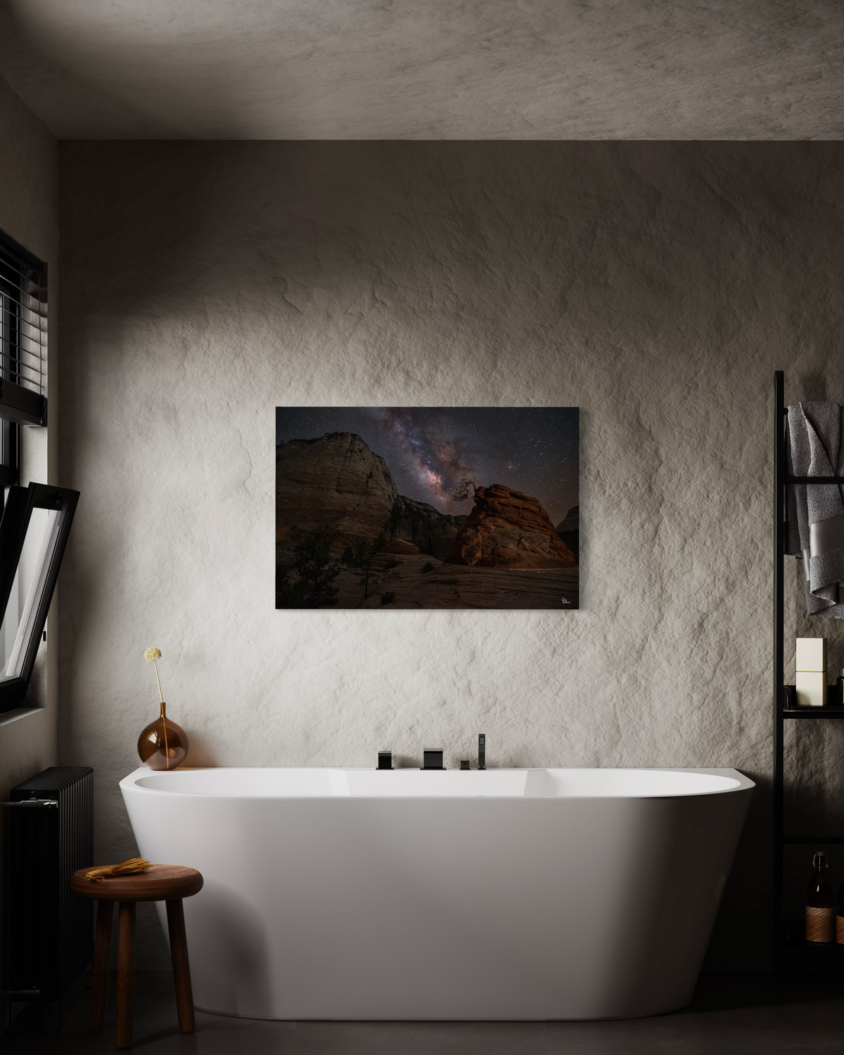 Starlit Sentinel — Other, Gallery wall cluster (24 x 36, Metal)