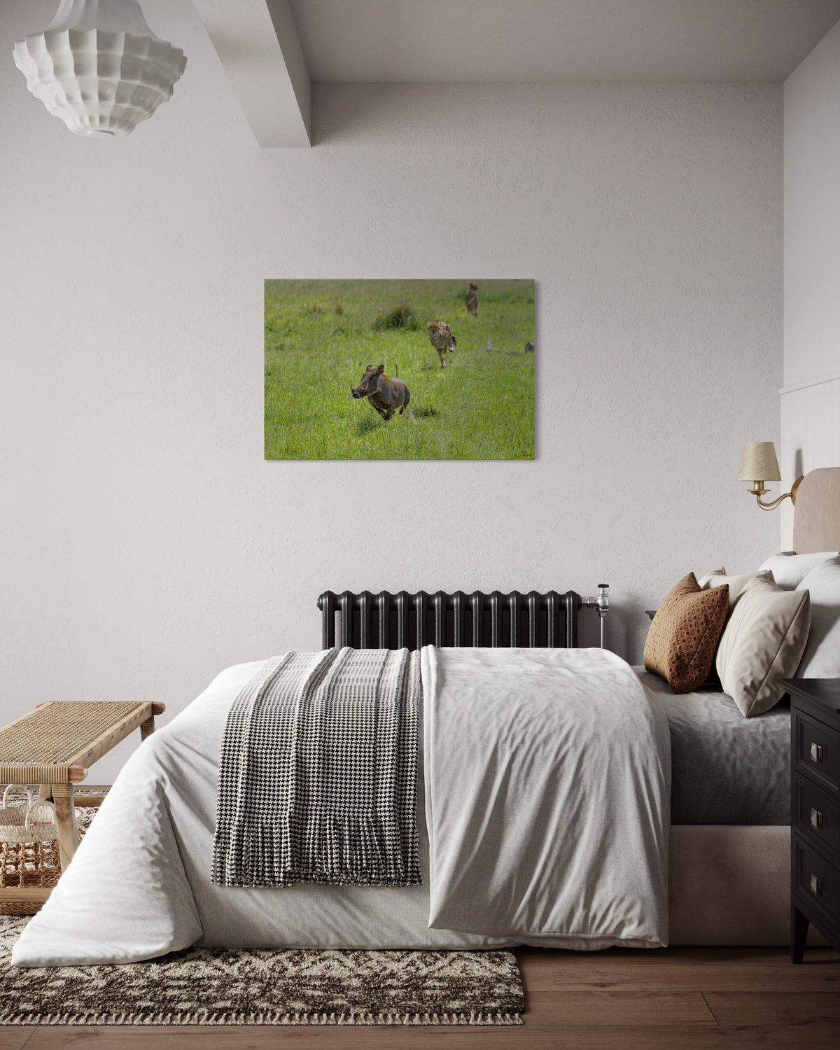 Hakuna Ma-Pumbaa — Bedroom, Above bed (24 x 36, Metal)