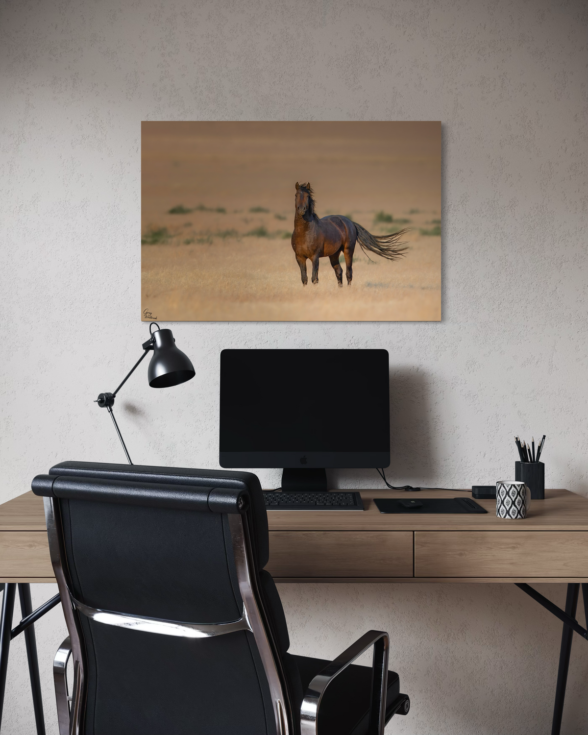 Untamed Beauty — Executive Office, Office credenza (24 x 36, Metal)