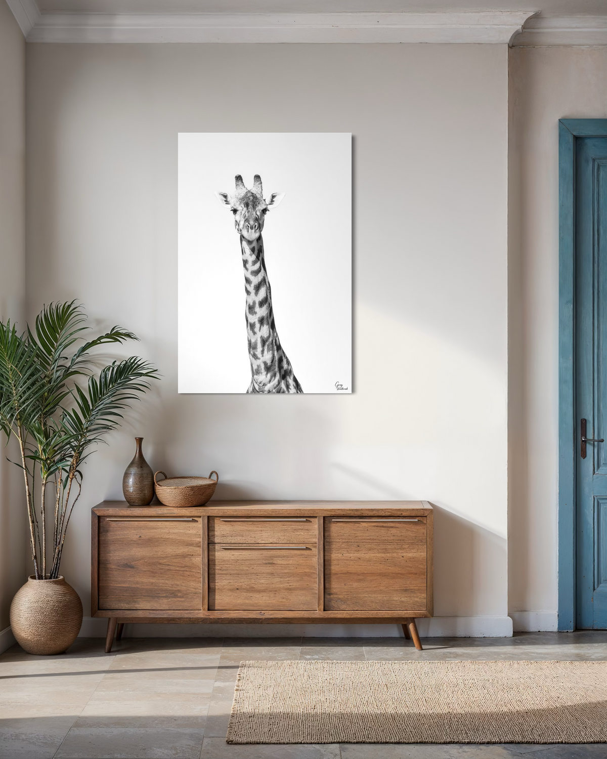 Tall and Timeless — Entryway, Entry wall (32 x 48)