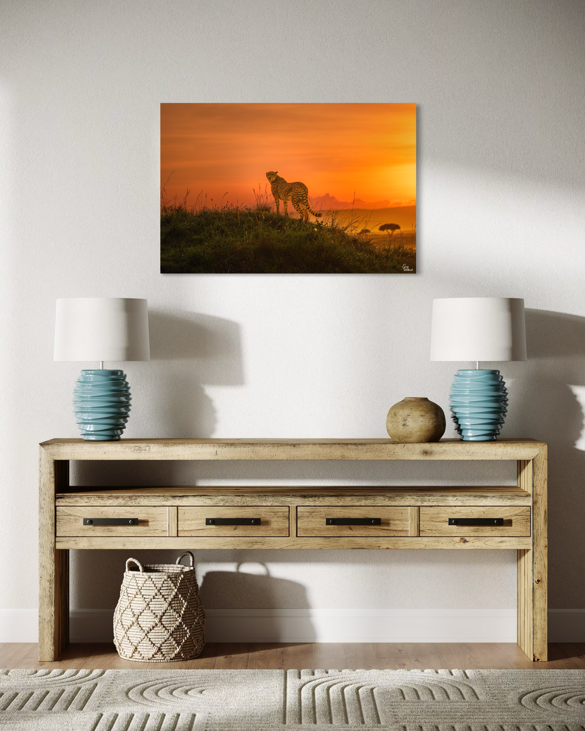 The Hunters Gaze — Entryway, Entry wall (24 x 36, Metal)