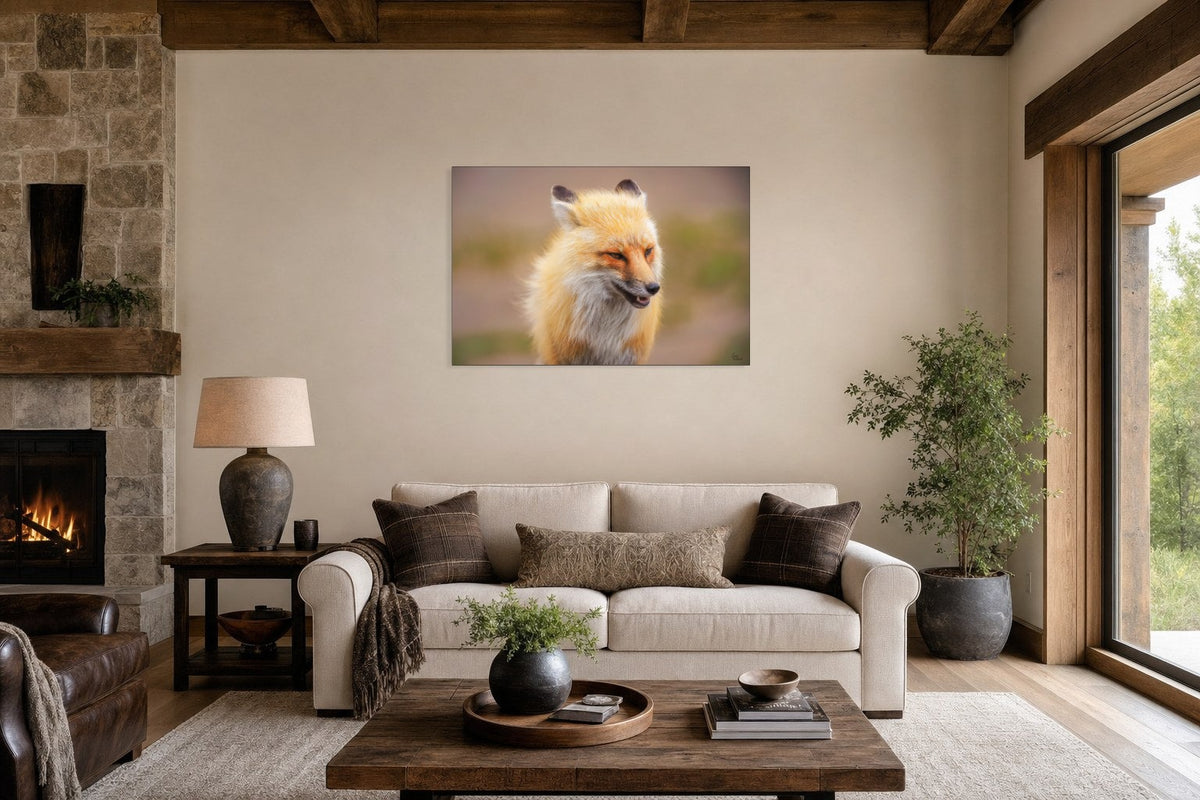 Whisper of the Wild — Other, Over sofa (24 x 36, Metal)