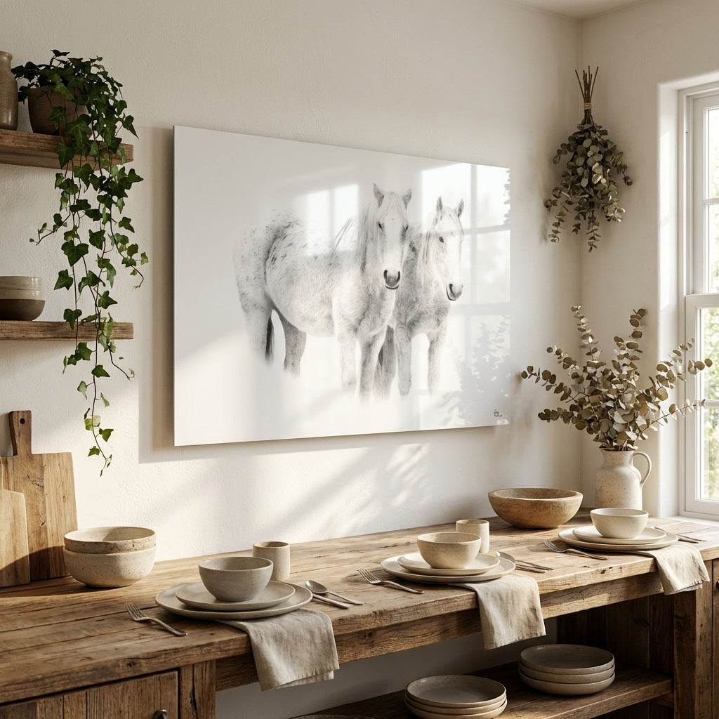 White Whisper — Dining Room, Dining room focal (40 x 60)